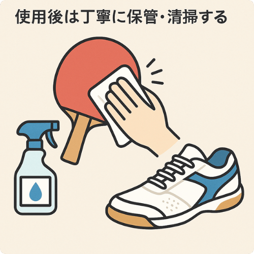 卓球用品 高価買取のコツ
