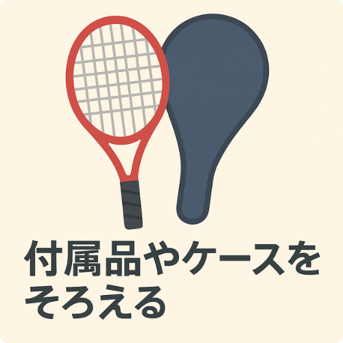 テニス用品 高価買取のコツ