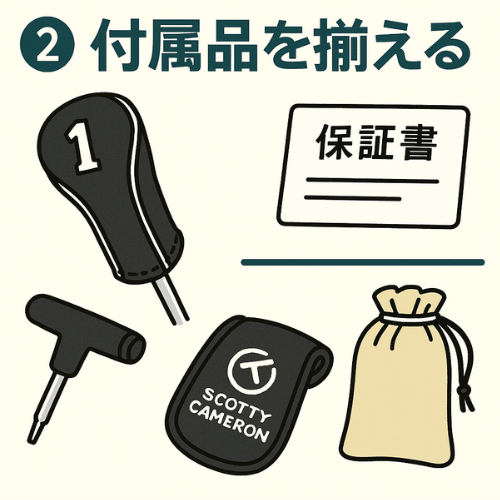 ウルスポ ゴルフ用品 高価買取のポイント