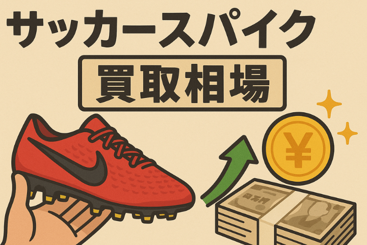 サッカースパイク買取相場