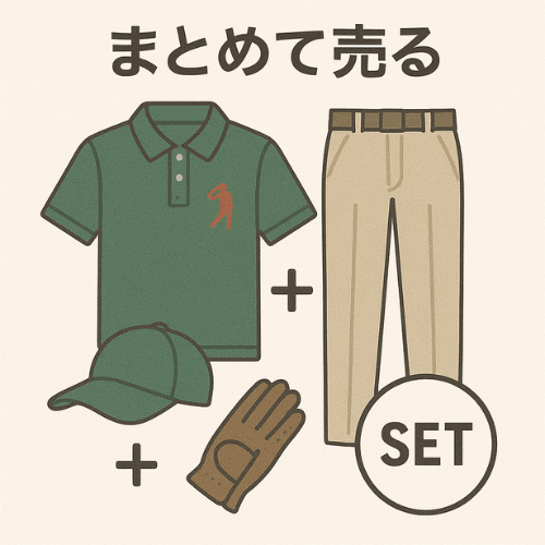 ゴルフウェア 高価買取のポイント