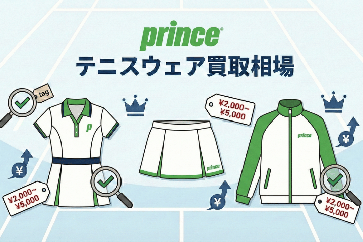 Prince（プリンス）テニスウェア買取相場