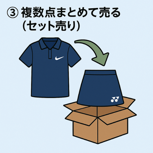 ウルスポ テニスウェア高価買取のコツ