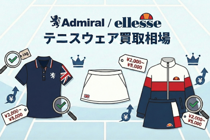 Admiral（アドミラル） / eleese（エレッセ）テニスウェア買取相場