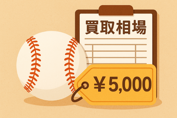 野球ボール買取相場