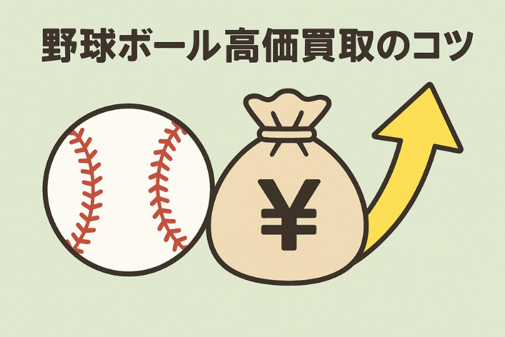 野球ボール 高価買取のコツ