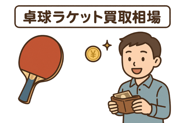 卓球ラケット 買取相場