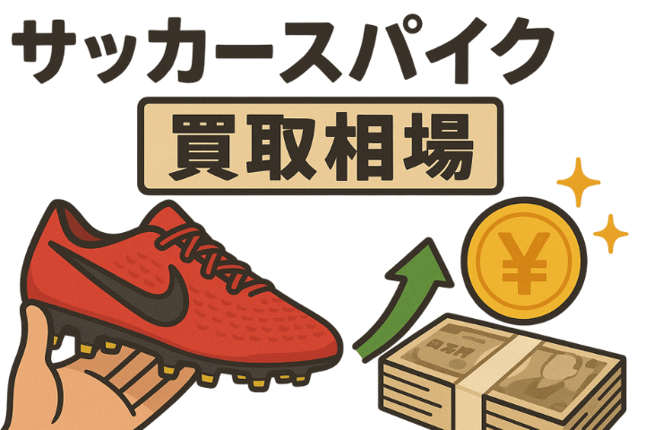 サッカースパイク買取相場