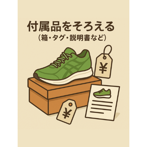 ランニング用品 高価買取のコツ