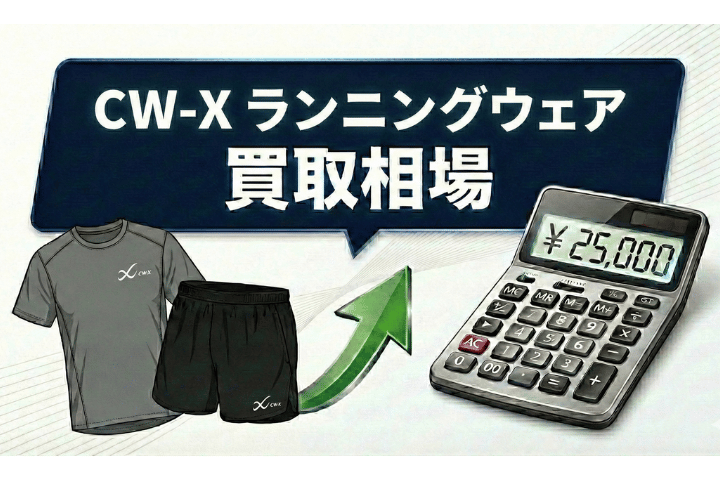 シーダブリューエックス ランニングウェア買取相場