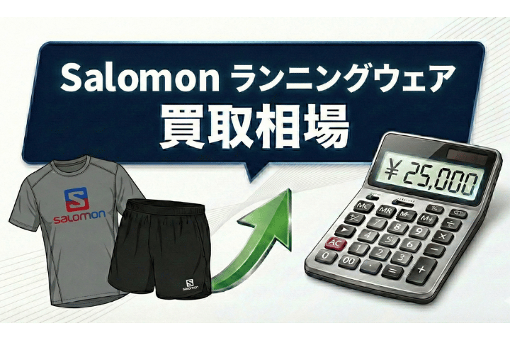 サロモン ランニングウェア買取相場
