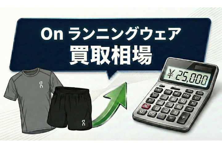 オン ランニングウェア買取相場