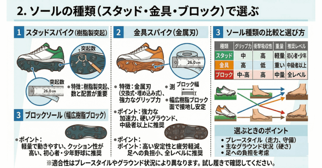 幅広・甲高（3E・4E）向け野球スパイクの選び方