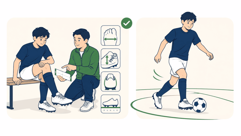 まとめ:自分の「足幅」に合ったスパイクで最高のプレーを!