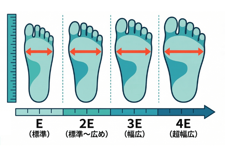 足幅サイズ