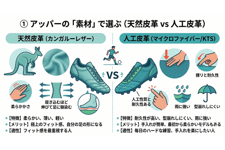 天然皮革 vs 人工皮革