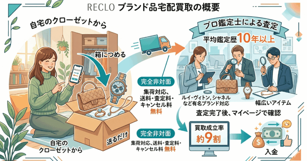 リクロ（RECLO）とは？ブランド品宅配買取のサービス概要