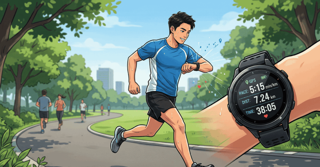 ランニングウォッチをつけるメリット