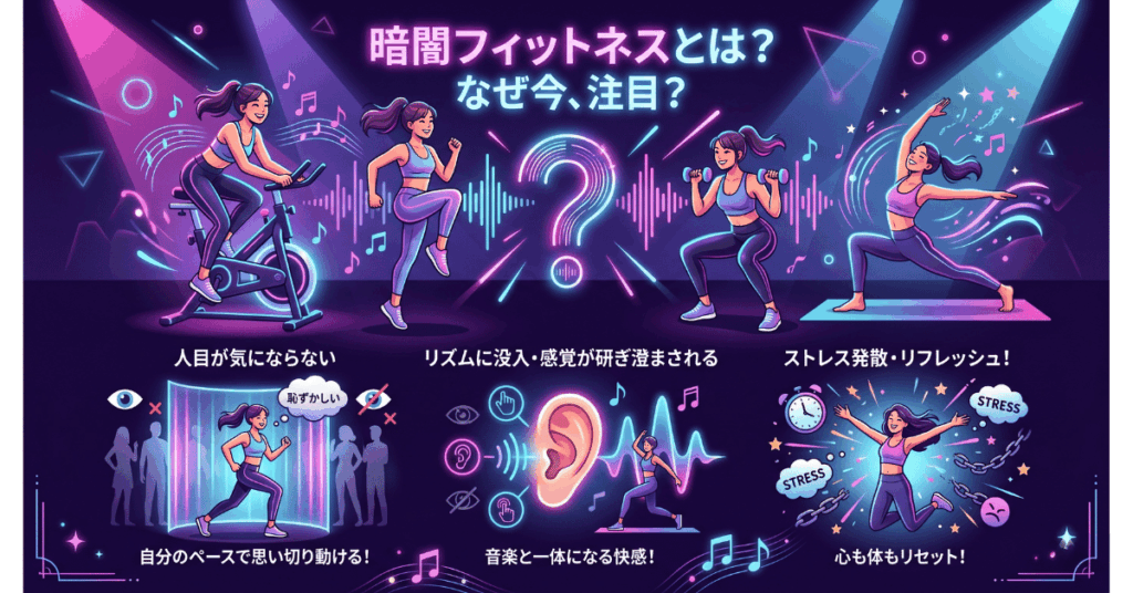 暗闇フィットネスとは？なぜ今注目されているのか