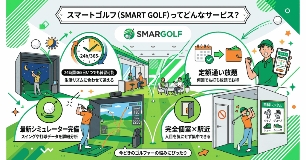 スマートゴルフ（SMART GOLF）ってどんなサービス？