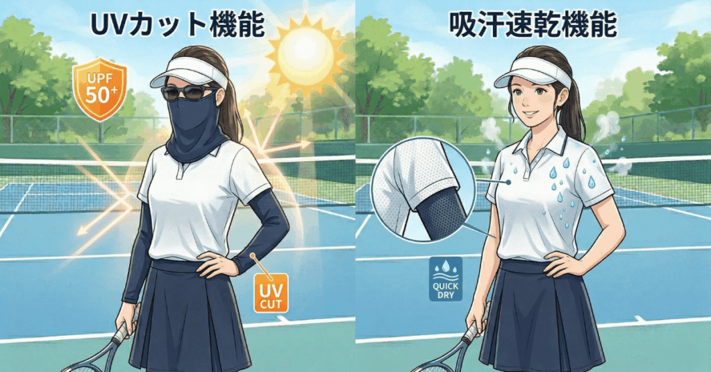 40代女性のテニスウェア選び、絶対に押さえたい3つの重要ポイント