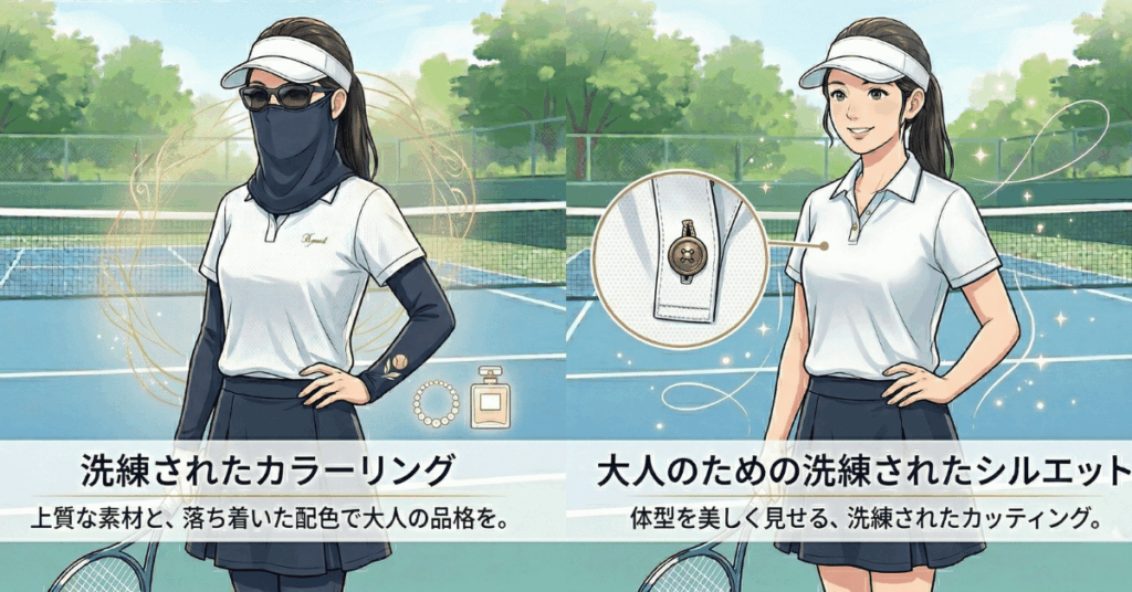 40代女性のテニスウェア選び、絶対に押さえたい3つの重要ポイント