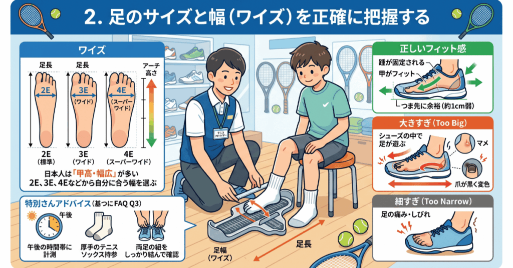 ソフトテニスシューズの正しい選び方