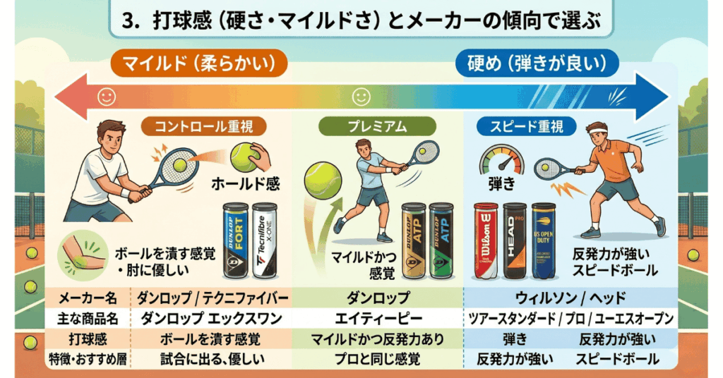 失敗しない！テニスボールの正しい選び方4つのポイント