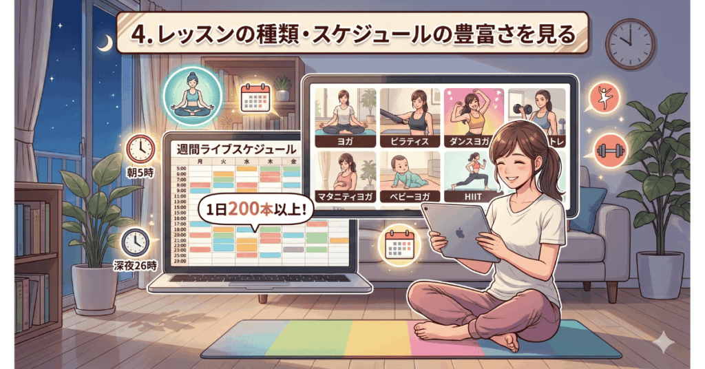 失敗しないオンラインヨガの選び方【5つのポイント】