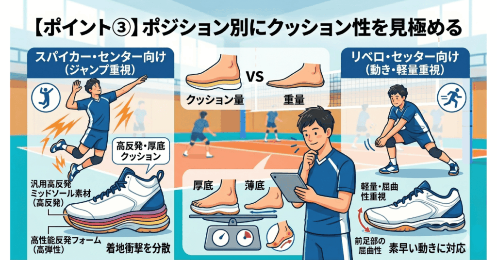 幅広・甲高バレーボールシューズの正しい選び方