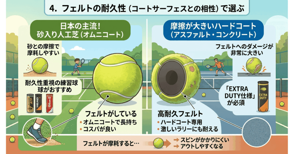 失敗しない！テニスボールの正しい選び方4つのポイント