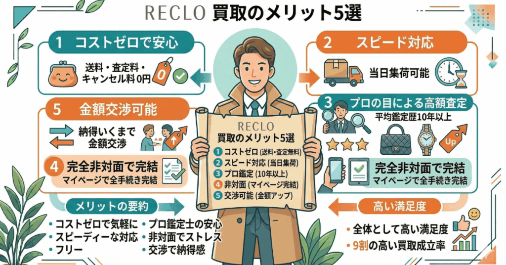 リクロの買取のメリット5選