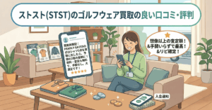 ストスト(STST)のゴルフウェア買取の良い口コミ・評判