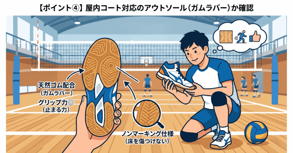 幅広・甲高バレーボールシューズの正しい選び方