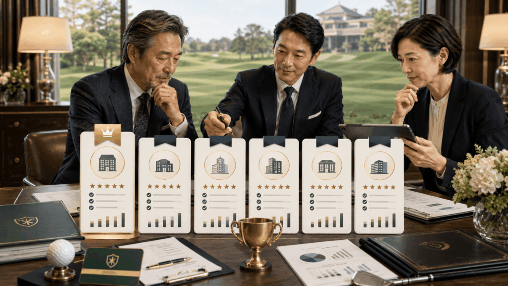 【2026年最新】ゴルフ会員権業者おすすめランキングTOP6