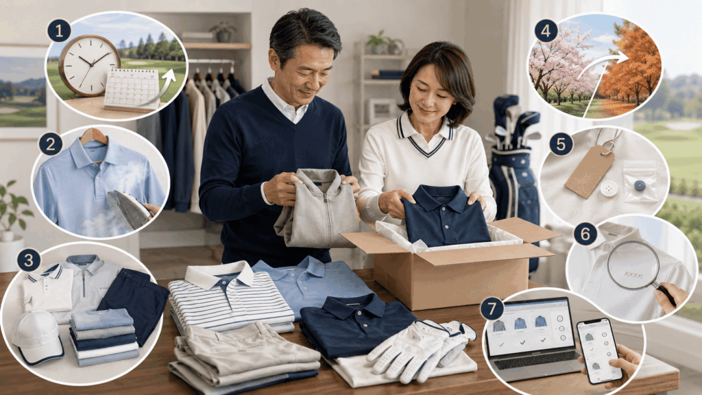 ストストでゴルフウェアを少しでも高く売る7つのコツ