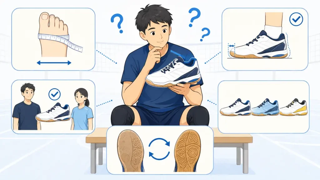幅広バレーボールシューズに関するよくある質問（FAQ）