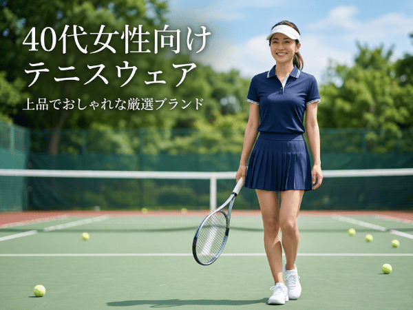 40代女性向けテニスウェアおすすめブランド