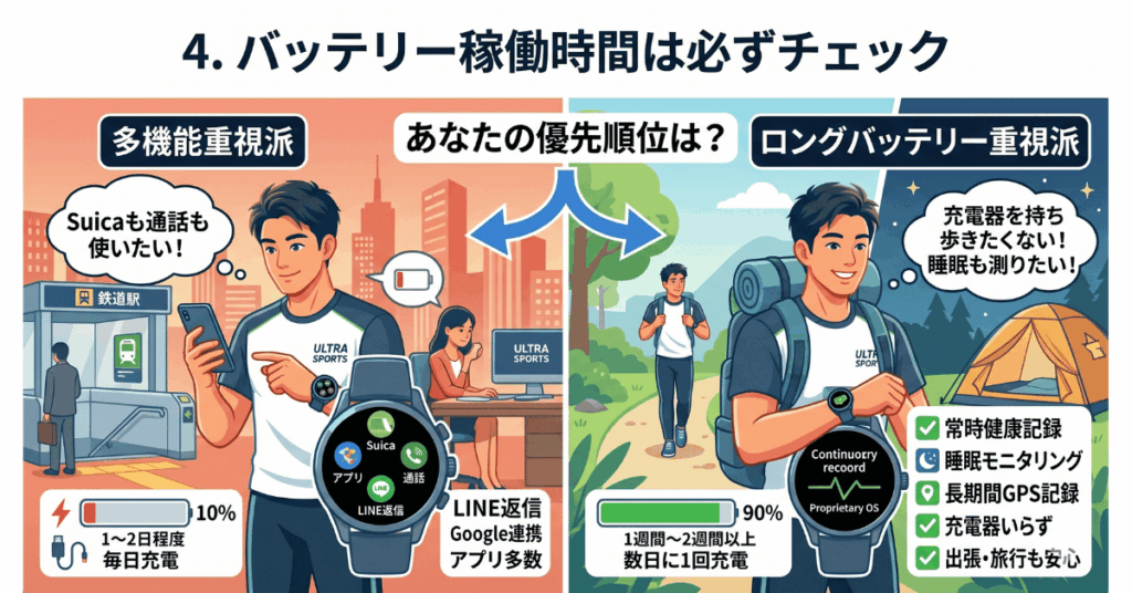 失敗しない！Android向けスマートウォッチの選び方5つのポイント