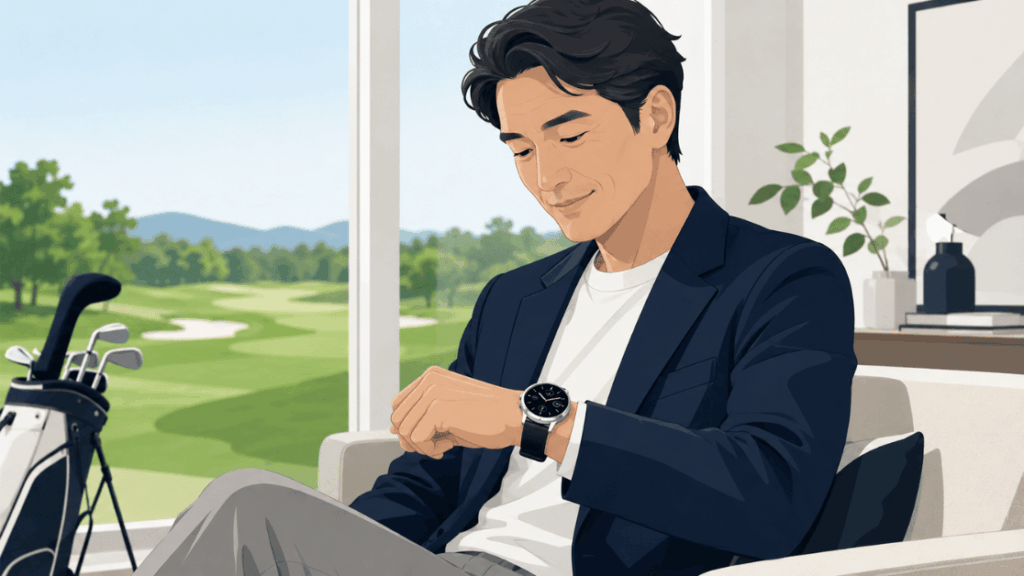 普段使いできるゴルフウォッチの選び方