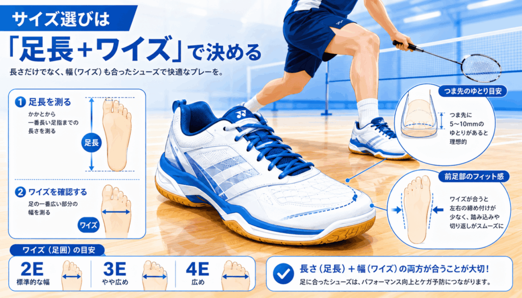 【失敗しない】中級者向けバドミントンシューズの選び方