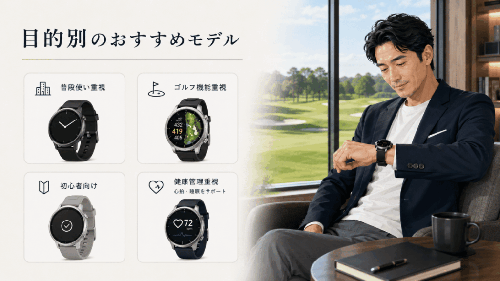 目的別のおすすめモデル