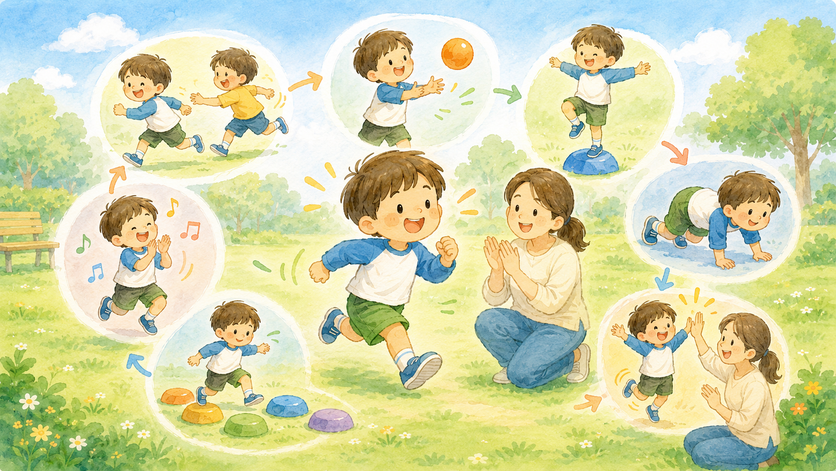 子供の運動神経を良くする方法7選