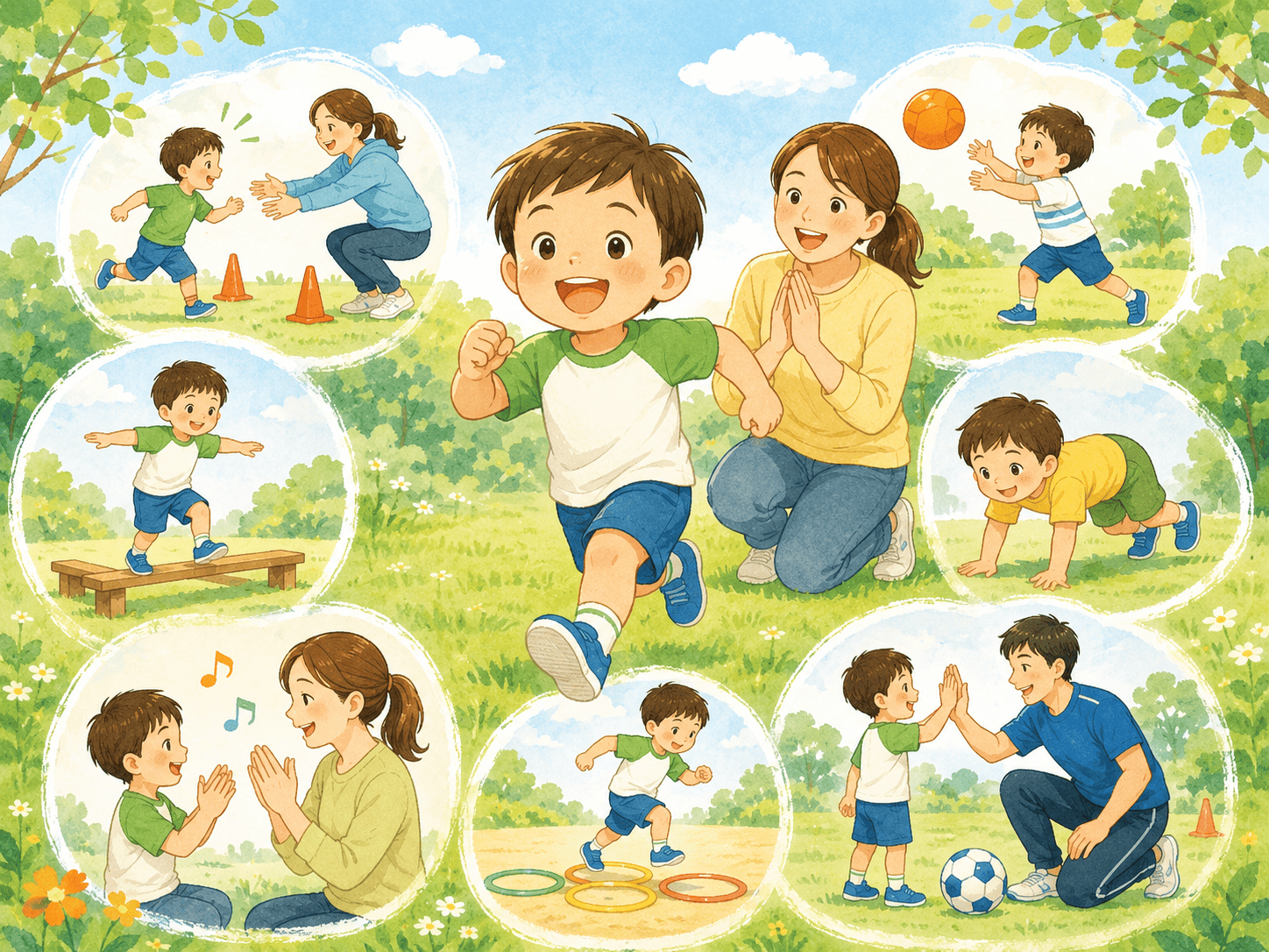 子供の運動神経を良くする方法7選|家庭でできる練習と個別指導を解説