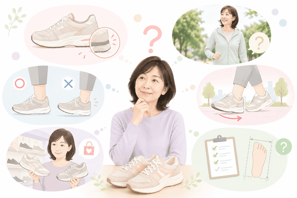 膝に優しいスニーカーに関するよくある質問