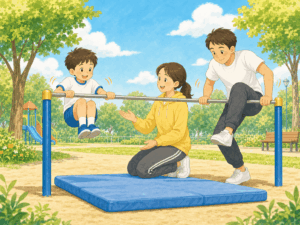 逆上がりができない原因とは?大人・子供向け練習法とコツを解説
