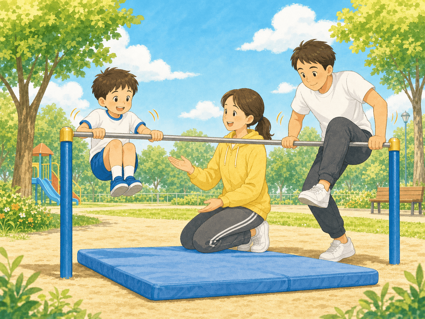 逆上がりができない原因とは?大人・子供向け練習法とコツを解説