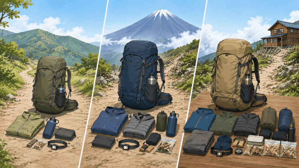 30L・35L・40Lの違い