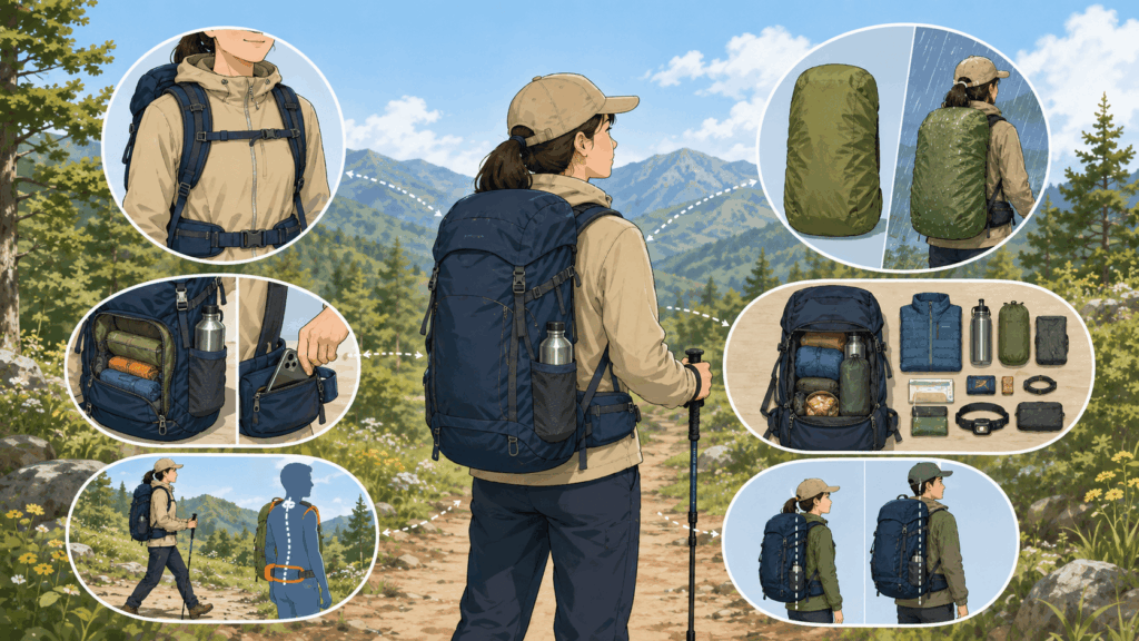 登山リュック35Lの選び方