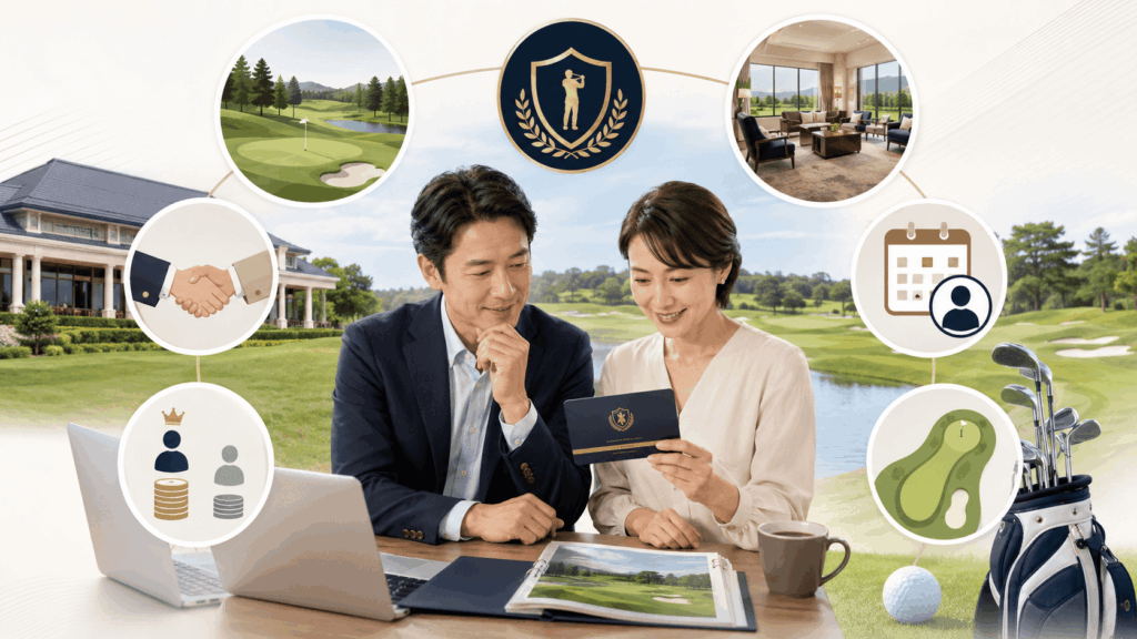そもそもゴルフ会員権とは?仕組みをやさしく解説